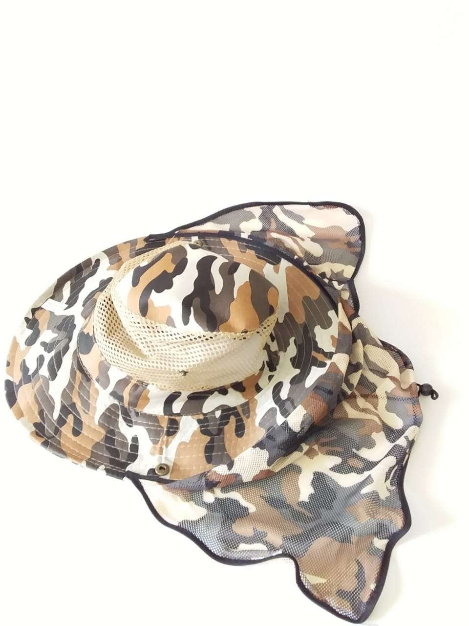Sombrero Militar Camping Táctico Pavas Con Solapa - Imagen 2
