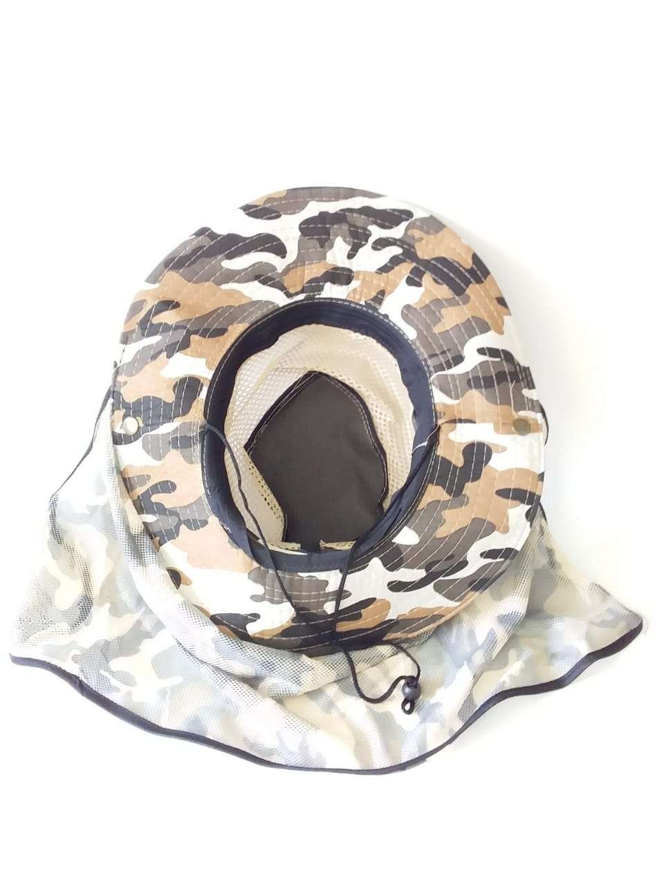 Sombrero Militar Camping Táctico Pavas Con Solapa - Imagen 4