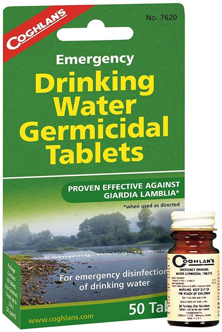 Pastillas Germicidas Para Potabilizar Agua De Emergencia - Imagen 2