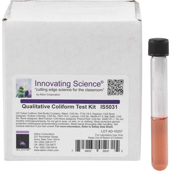 Kit De Prueba De Coliforme Cualitativo Aldon - Imagen 2