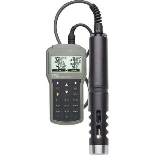 Medidor Multiparamétrico HI 98194 de pH/ORP/CE/OD/Presión/Temperatu