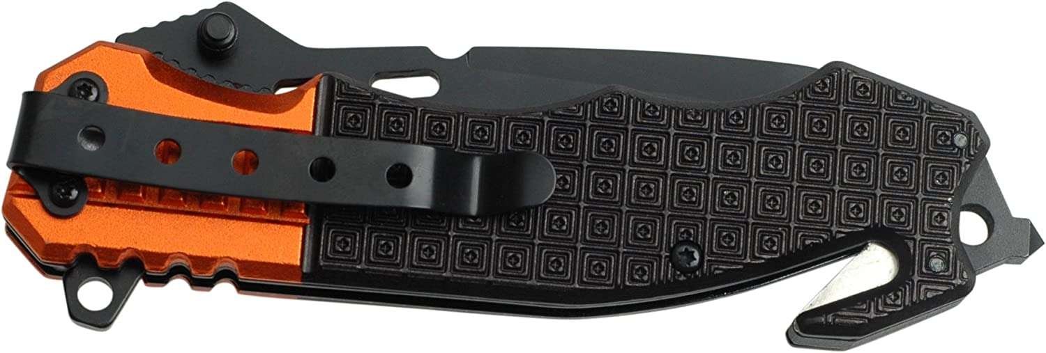 Navaja Cuchillo De Rescate Emt Ems Con Clip Tf-740em - Imagen 2