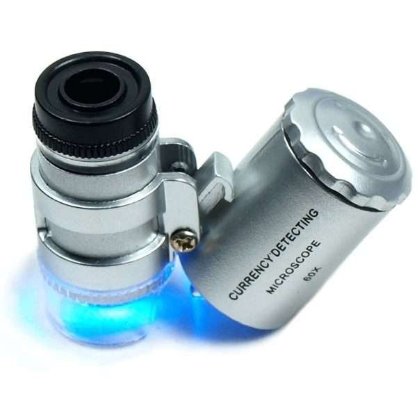 Lupa De Bolsillo Para Joyeros Con Aumento De 60x - Imagen 4