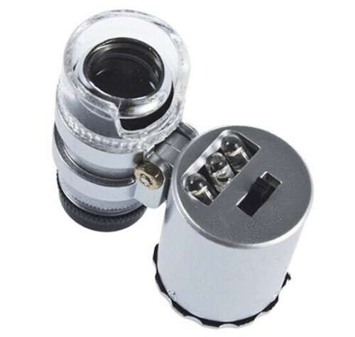 Lupa De Bolsillo Para Joyeros Con Aumento De 60x - Imagen 3