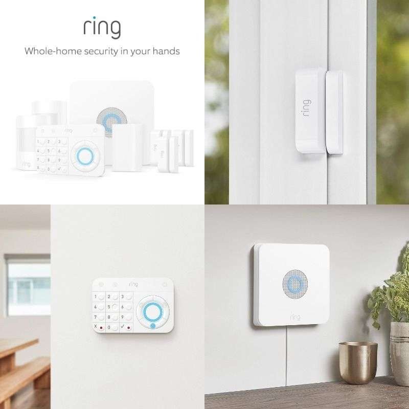Kit De 8 Piezas, Alarmas De Seguridad Ring Alarm Monitoreo - Imagen 2