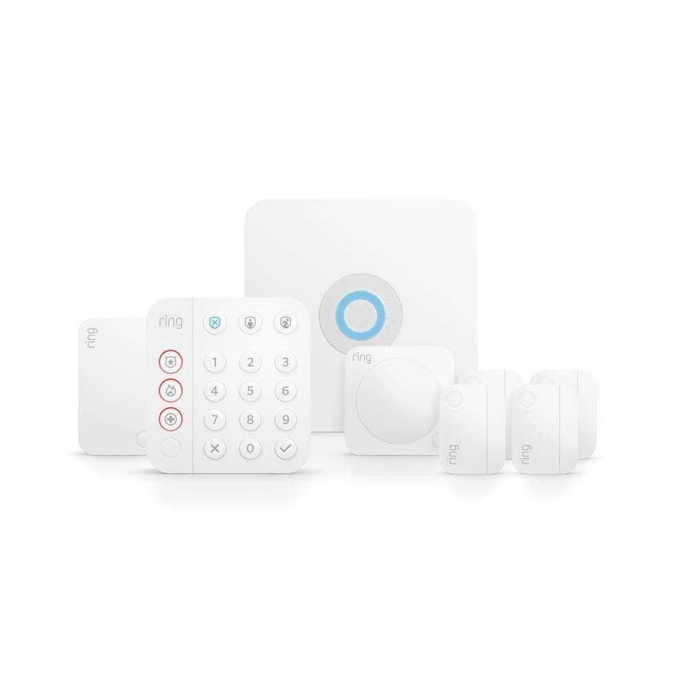 Kit De 8 Piezas, Alarmas De Seguridad Ring Alarm Monitoreo