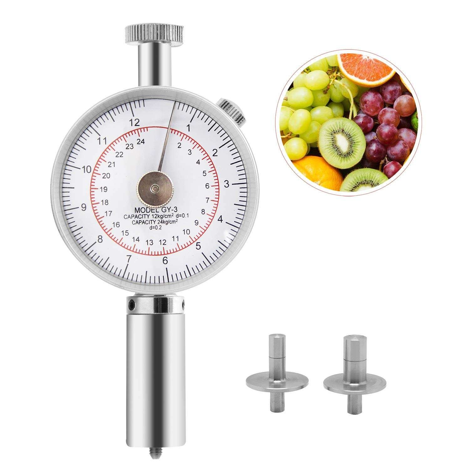 Penetrómetro Para Frutas, Determina La Madurez De Las Frutas