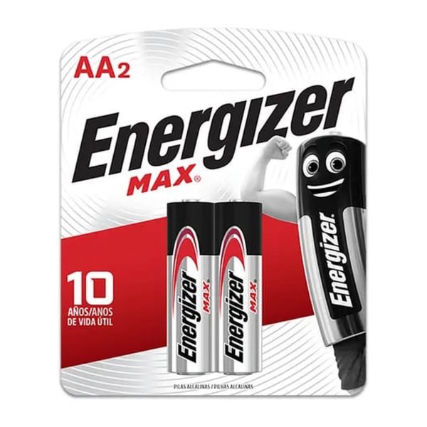 1 Par De Pilas Alcalinas AA, Energizer Industrial - Imagen 3