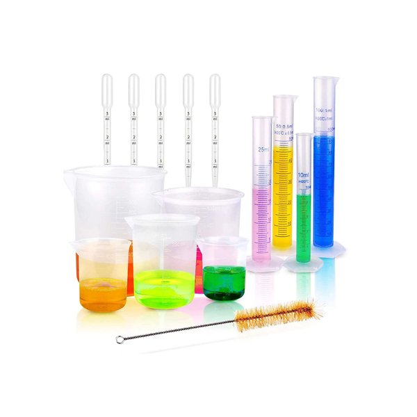 Juego 15 Piezas Laboratorio Científico Ultimate Plastics Kit