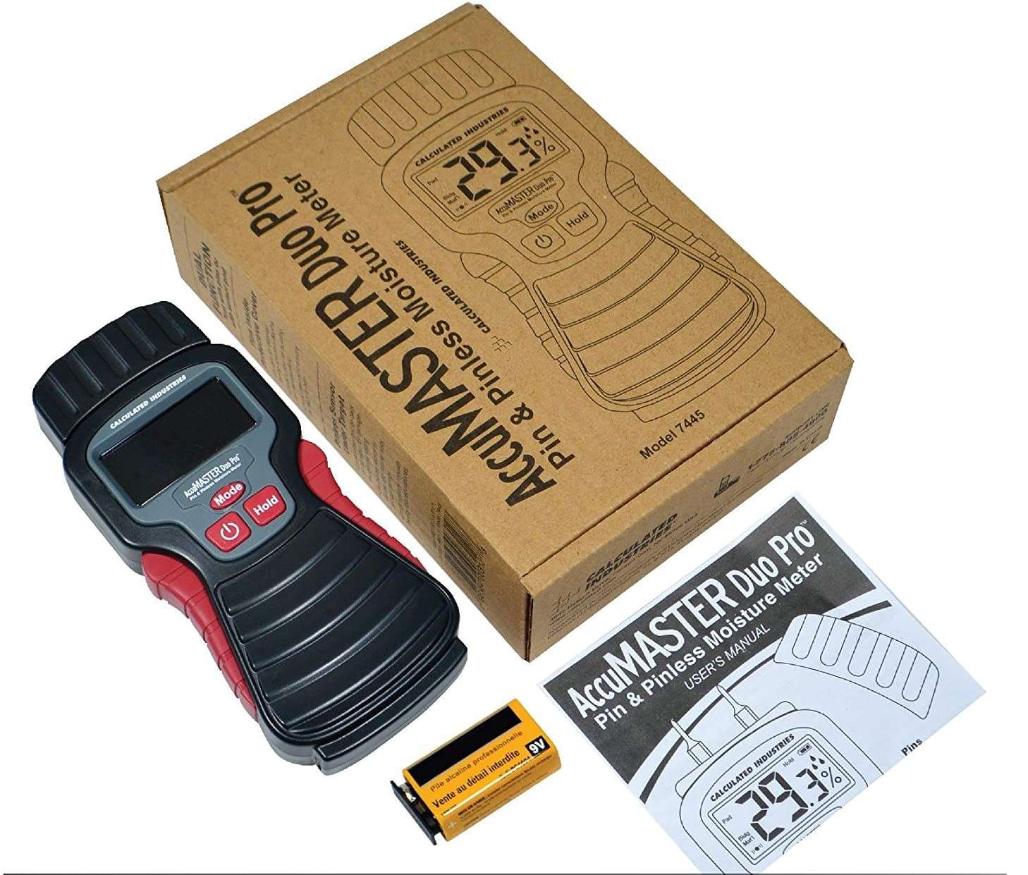 Medidor de humedad de madera Calculated Industries 7445 - Imagen 2