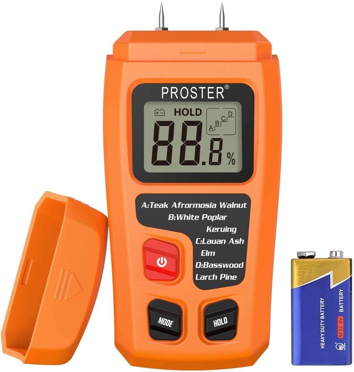 Medidor De Humedad De Madera Digital Portátil Lcd Proster