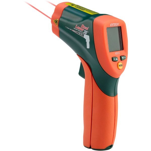 Termómetro de infrarrojos de doble láser Extech® 42512 - Imagen 2