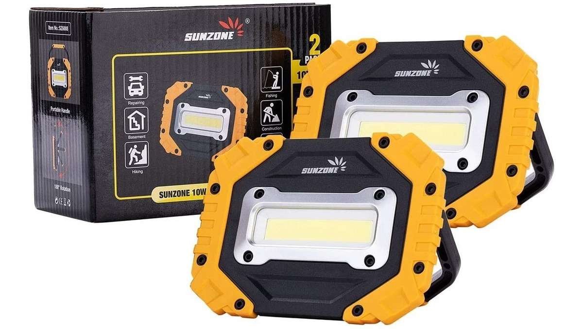 Luz De Trabajo Led Portátil, Sunzone - Imagen 2