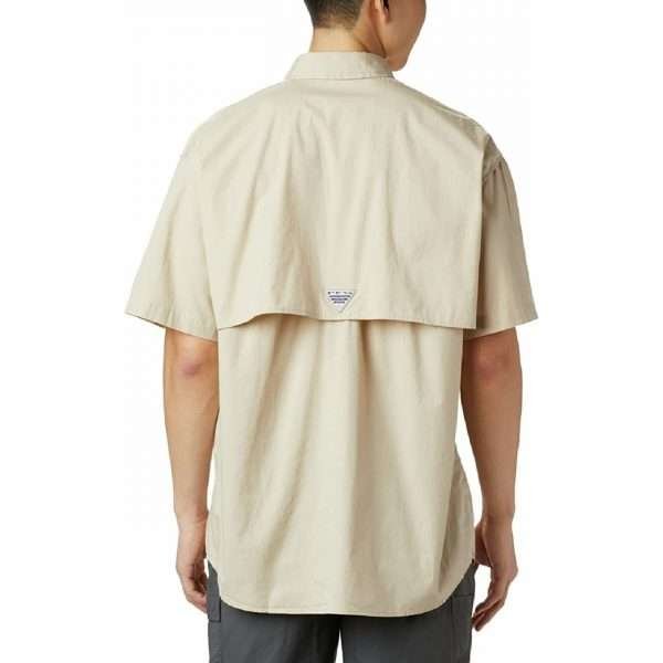 Camisa Columbia Bonehead Hombre Manga Corta - Beige - Imagen 2