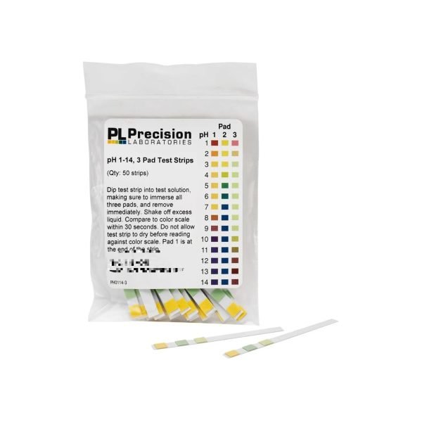 Medidor De Ph Tiras De Papel Paquete De 50