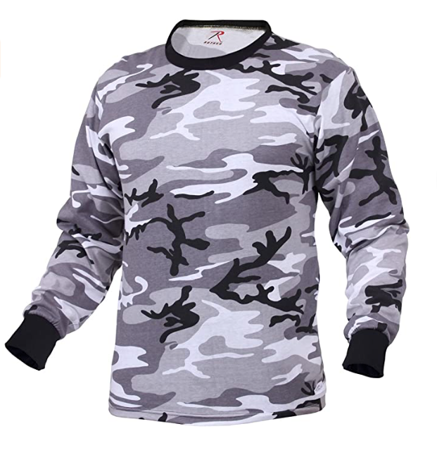 Camiseta De Manga Larga Camuflada Rothco Talla M - Imagen 4