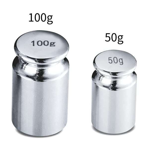 Set Pesas Calibración Balanza 100 G Y 50 G Y Pinza De Joyero - Imagen 2