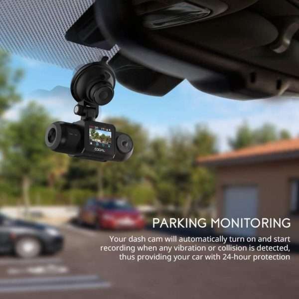 Cámara Para Carro Dual Fhd 1080p Y Sd De 64 Gb Incluida - Imagen 5