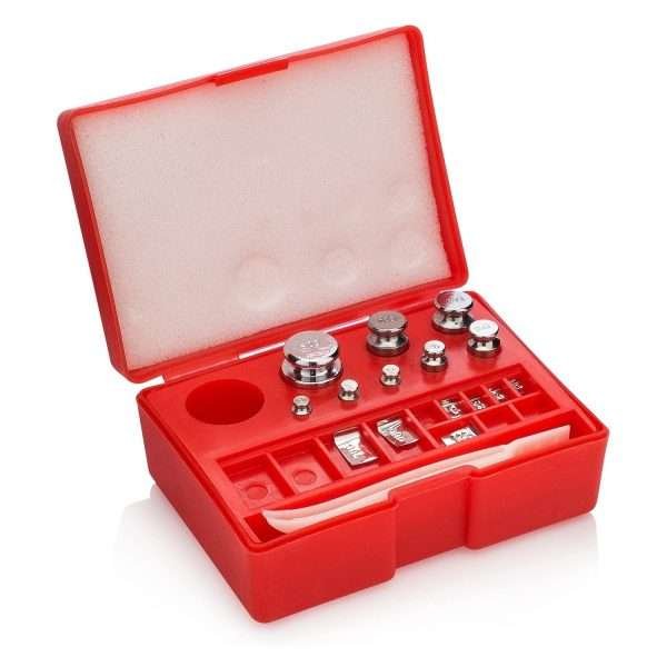 Kit Pesas Calibración Balanza 50g, 2x20g, 10g, 5g, 2x2g, 1g - Imagen 3