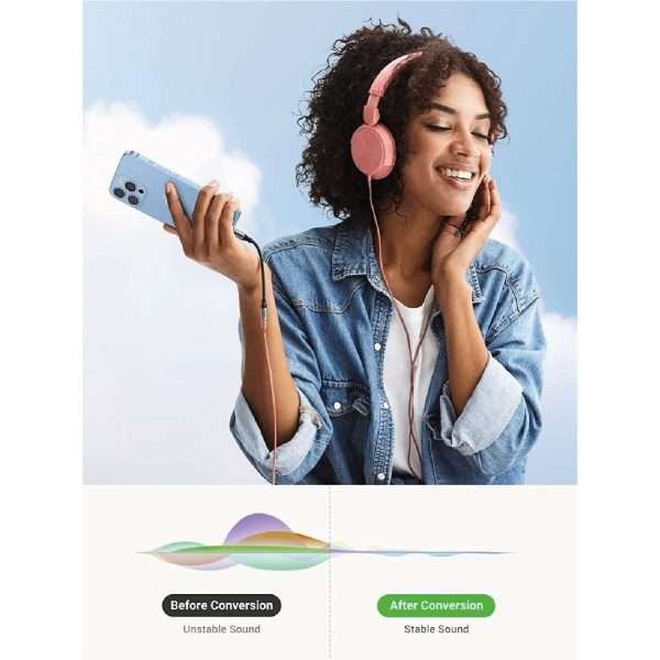 Adaptador Auriculares iPhone Lightning A Audio Aux Jack3.5mm - Imagen 4