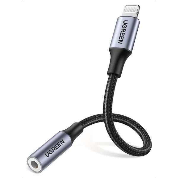 Adaptador Auriculares iPhone Lightning A Audio Aux Jack3.5mm - Imagen 2