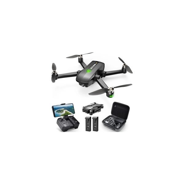 Dron Gps Cámara 4k Uhd Transmisión Fpv De 5 Ghz Fegrad Ec20