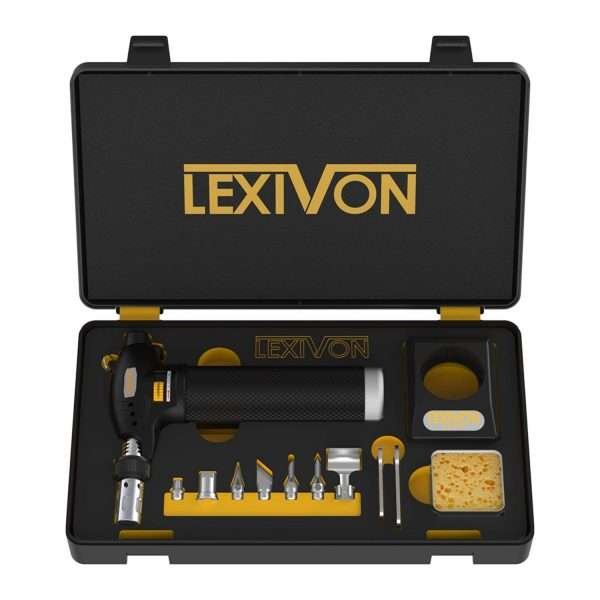 Juego De Soplete De Butano Para Soldadura Lexivon 12 Piezas - Imagen 2