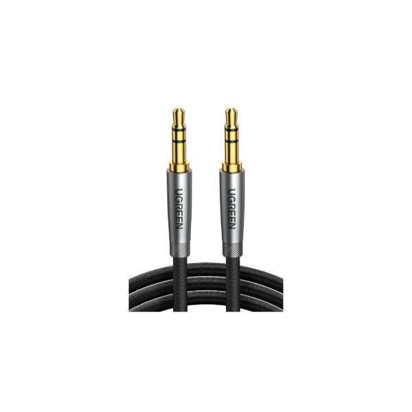 Cable Jack 3.5mm Macho A Macho De Nailon Trenzado 6 Pies