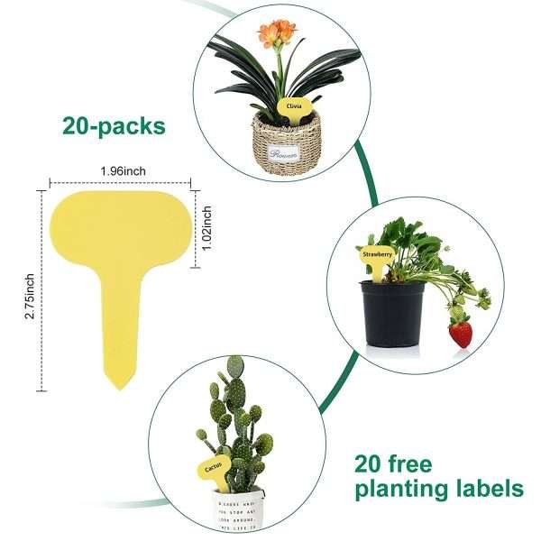 Kit Jardinería Con 3 Barrenos, 2 Palas, Guantes Y Etiquetas - Imagen 7