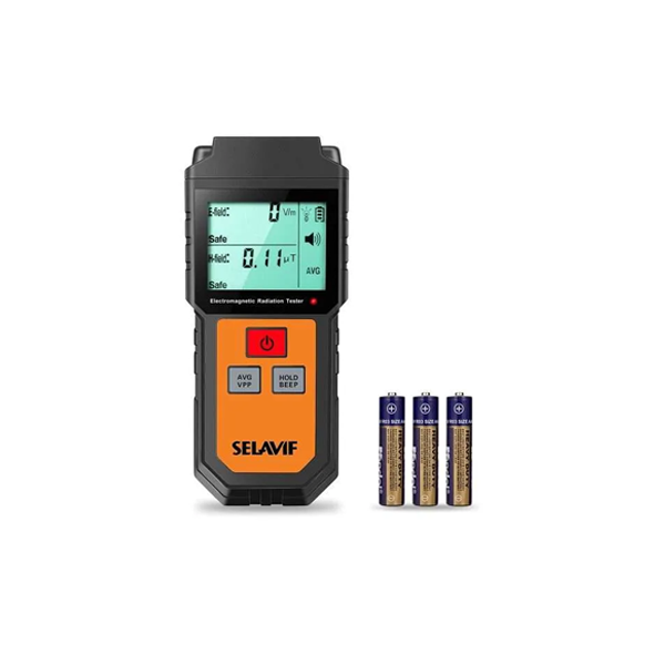 Detector De Radiación De Campo Electromagnético Portátil Lcd