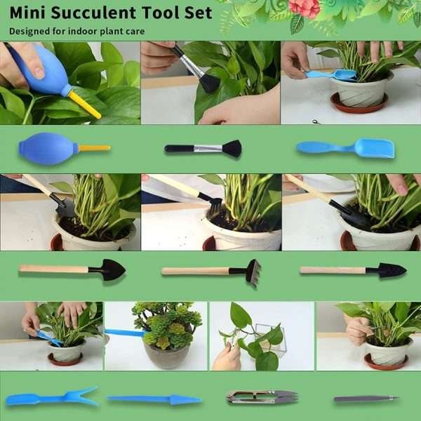 Juego Completo De 58 Herramientas De Jardinería - Imagen 3
