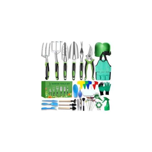 Juego Completo De 58 Herramientas De Jardinería