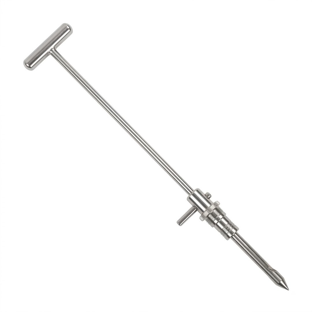 Barreno Muestreador de Suelos Oakfield 92 Cm con Escalón