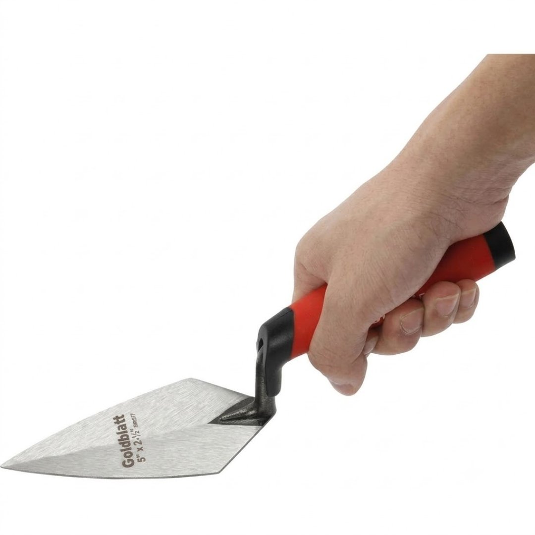 Palustre puntiagudo Goldblatt de 5" x 2.5" para excavaciones arqueológicas y trabajos de precisión. Ideal para arqueología, restauración, geología e investigación.