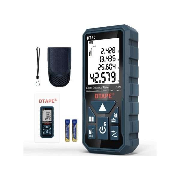 Medidor De Distancia Láser Dt50 50m