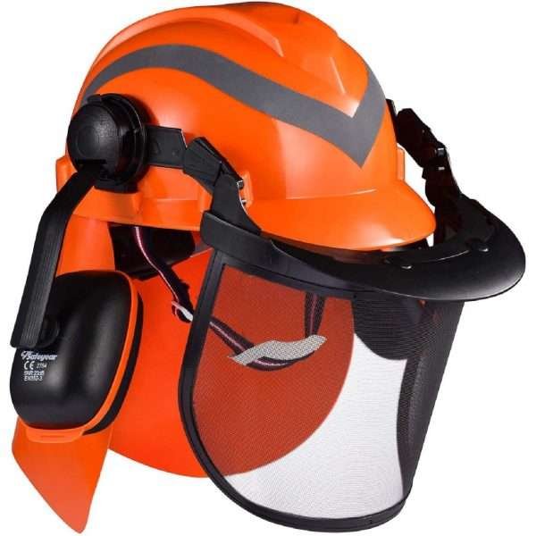 Casco De Seguridad Motosierrista Estilo Forestal Safeyear - Imagen 2