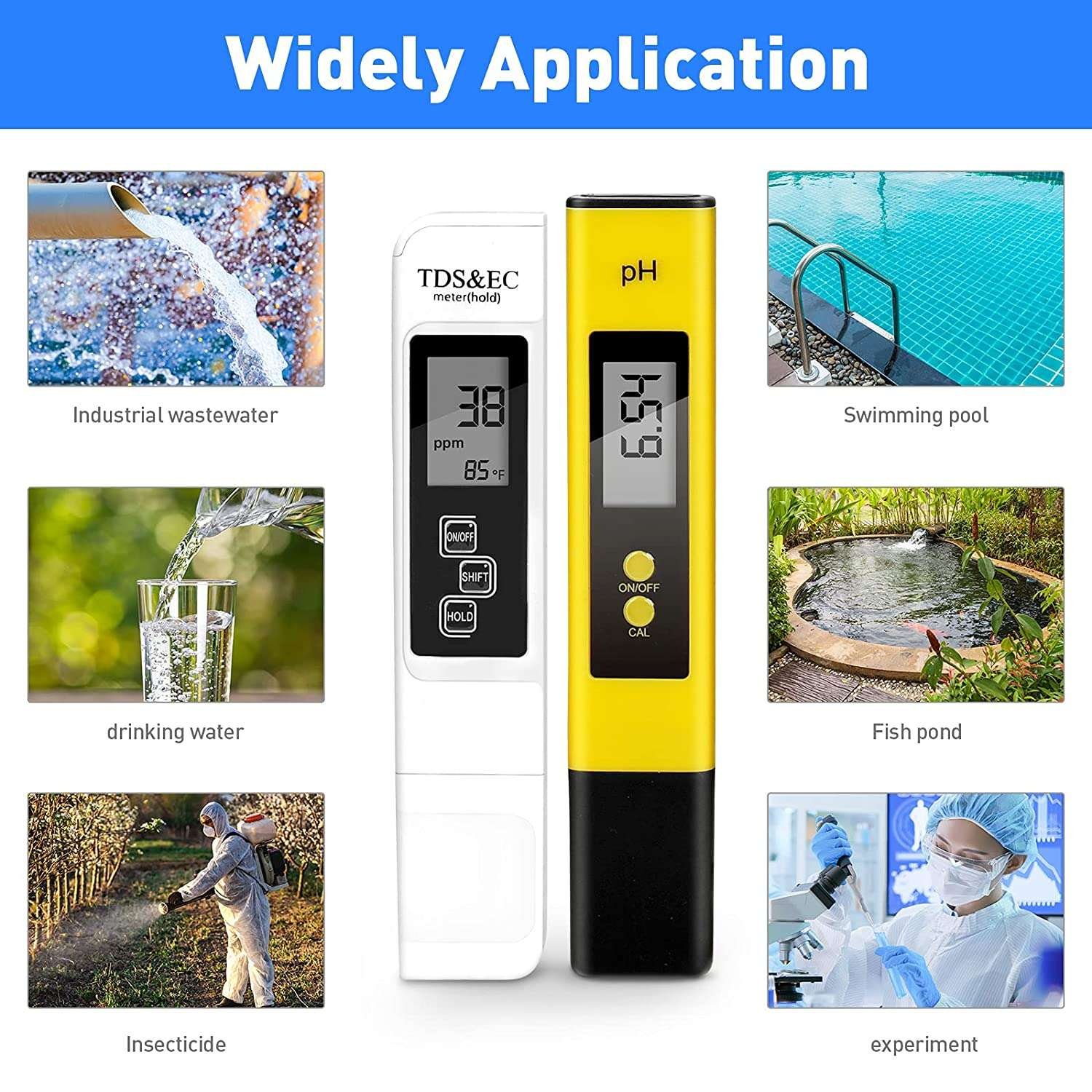 Kit Medidores De Ph, Tds Ppm Agua Y Medidor Ph De Suelo - Imagen 3