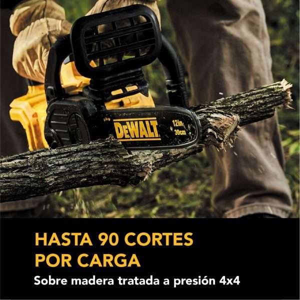 Motosierra eléctrica DEWALT DCCS620B 20V MAX 12 pulg - Alquiler - Imagen 4