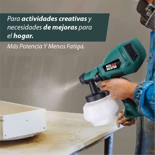 Pulverizador De Pintura, Pistola Eléctrica NEU MASTER - Alquiler - Imagen 5