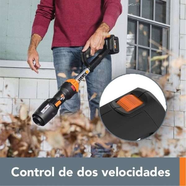 Soplador De Hojas Inalámbrico De 20 V Con Motor Worx Leafjet - Alquiler - Imagen 4