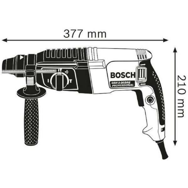 Rotomartillo Bosch GBH 2-26 DRE 800W 127V - Alquiler - Imagen 3