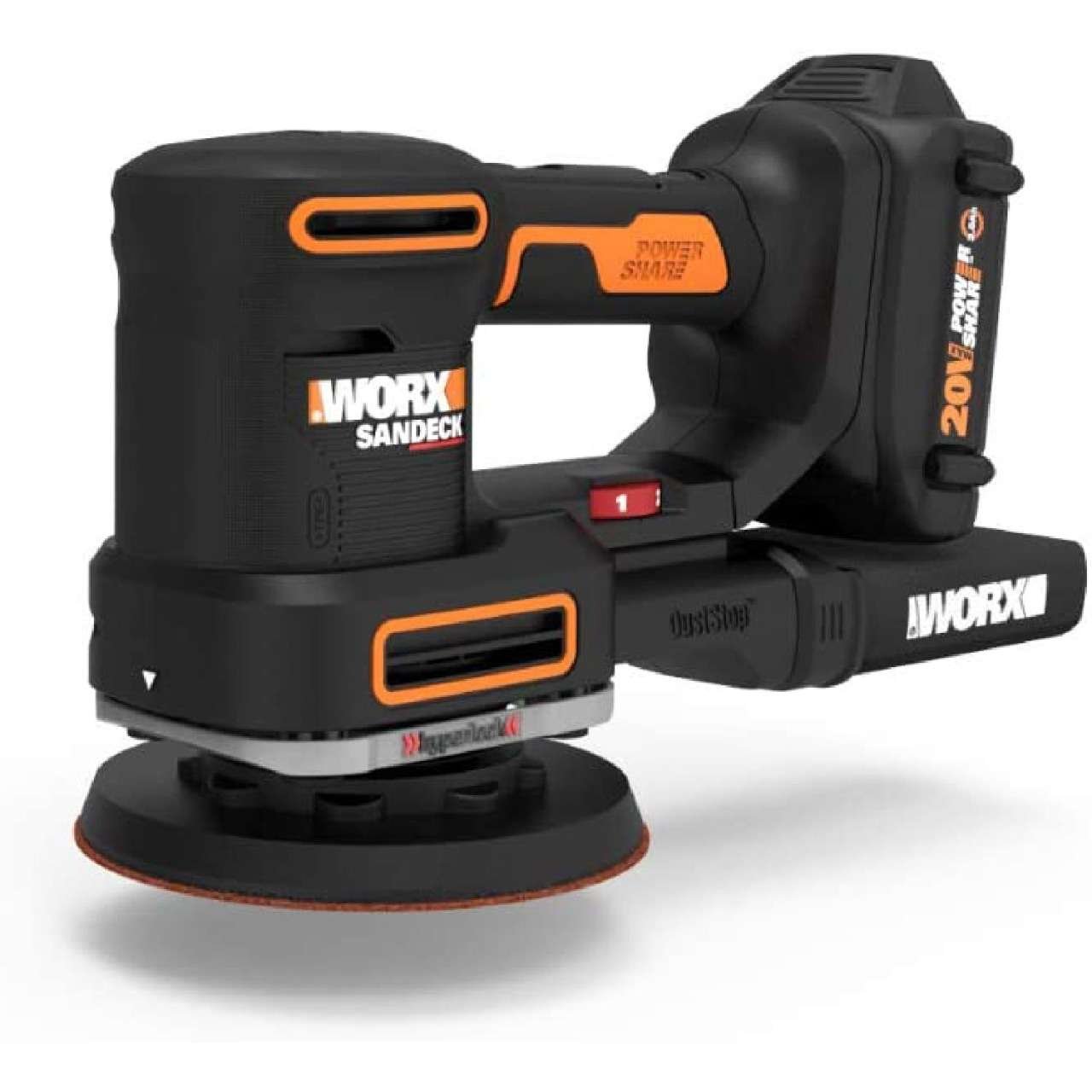 Lijadora Worx WX820L 20V Inalámbrico - Alquiler - Imagen 2