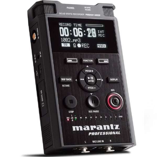 Grabadora Estado Sólido Portátil Profesional Marantz PMD661 MKII - Alquiler - Imagen 2