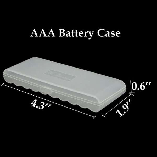 Estuche Caja Organizadora De Baterias AAA Para 10 Pilas - Imagen 5