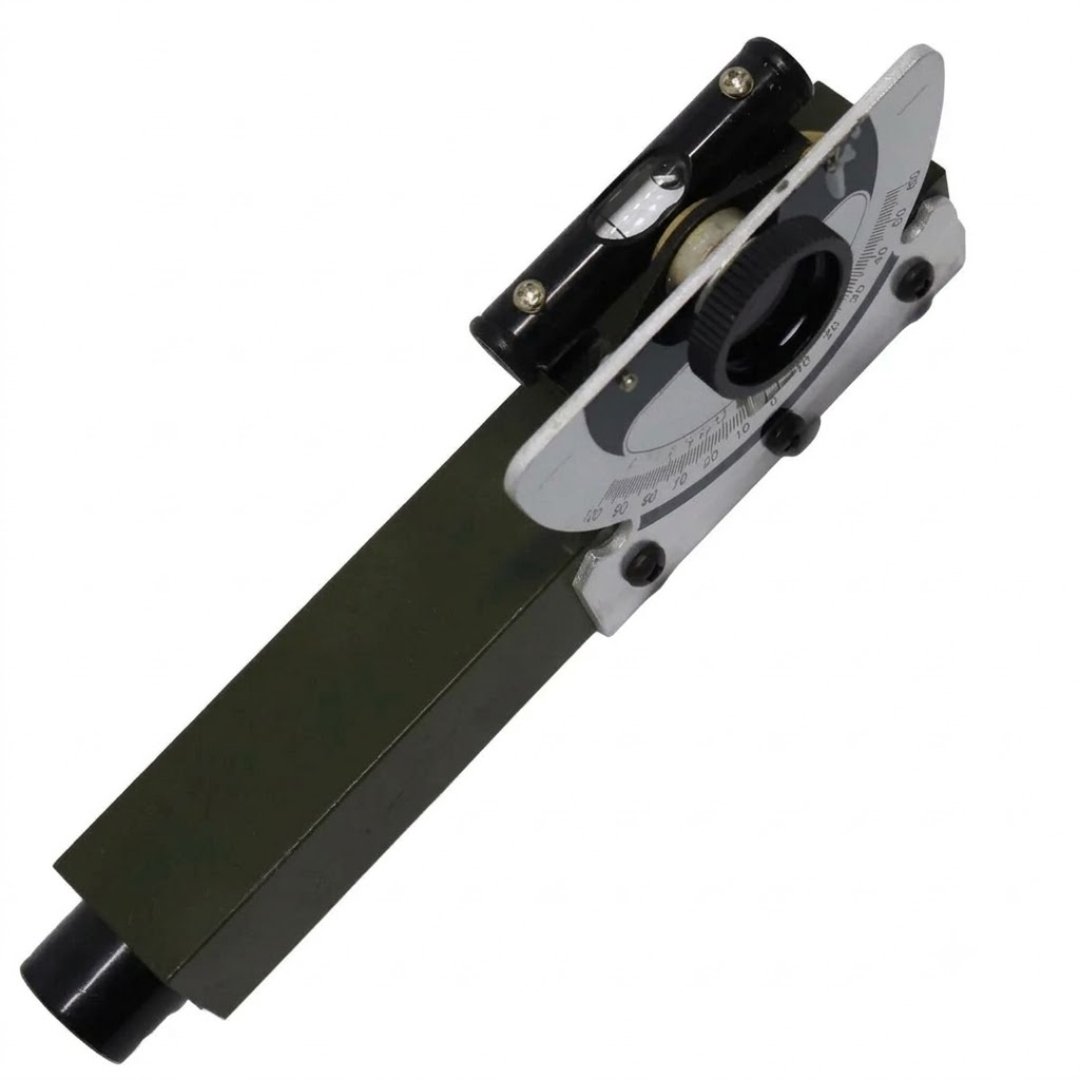 Nivel Abney topográfico Mountlaser para medir pendientes, ángulos y desniveles. Ideal para topografía, ingeniería, geología y trabajo de campo.