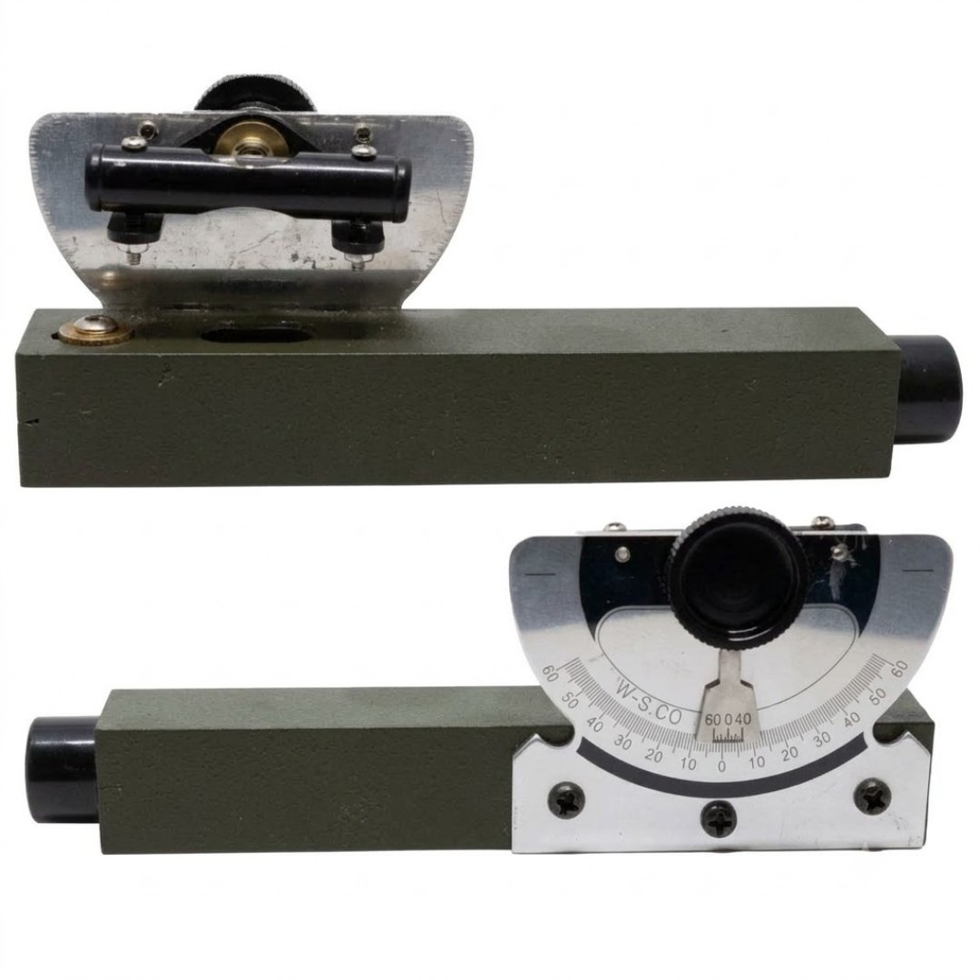 Nivel Abney topográfico Mountlaser para medir pendientes, ángulos y desniveles. Ideal para topografía, ingeniería, geología y trabajo de campo.