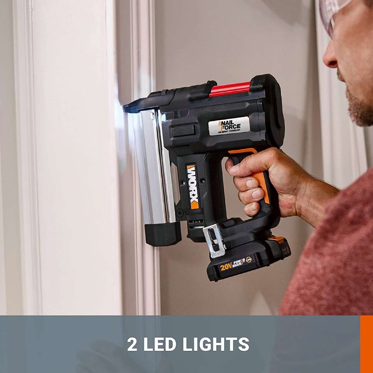 Clavadora Inalámbrica De 20 V Con Bateria ,2 En 1 WORX - Alquiler - Imagen 5