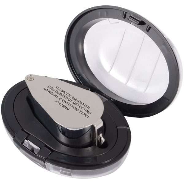 Lupa De Bolsillo Para Joyeros 40x 25mm - Imagen 4