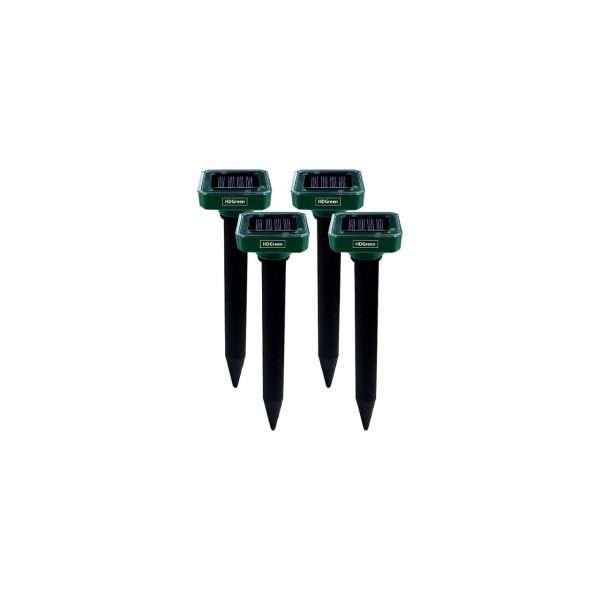 Repelente Sonico Solar Control Plagas Paquete Por 4