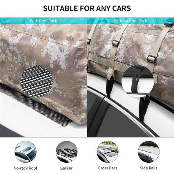 Portaequipajes Impermeable Para Techo De Carro Cargo Roof - Imagen 6